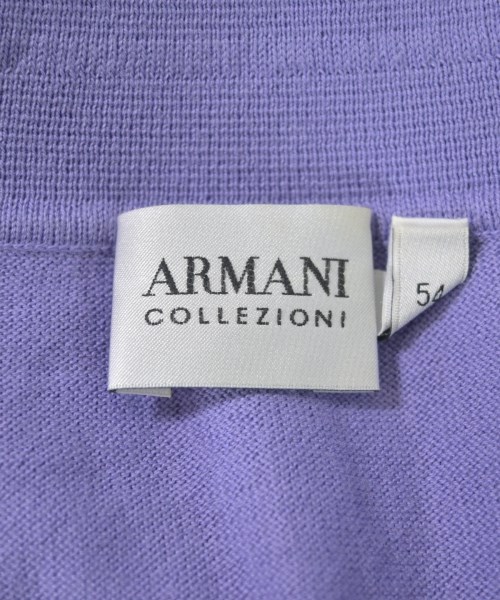 ARMANI COLLEZIONI（アルマーニコレツィオーニ）ニット・セーター 紫 サイズ:54(L位) メンズ/2200668365017