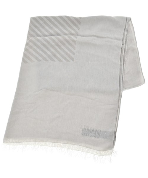 ARMANI COLLEZIONI(アルマーニコレツィオーニ)ストール グレー サイズ:-/2200667229204