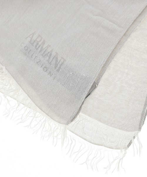 ARMANI COLLEZIONI（アルマーニコレツィオーニ）ストール グレー サイズ:- レディース/2200667229204