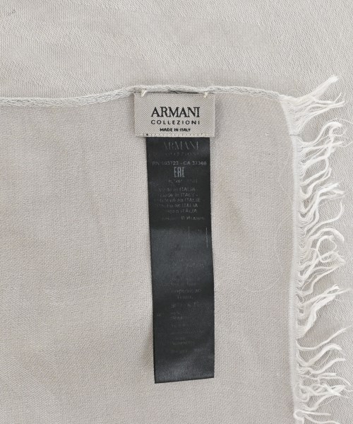 ARMANI COLLEZIONI（アルマーニコレツィオーニ）ストール グレー サイズ:- レディース/2200667229204