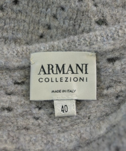ARMANI COLLEZIONI（アルマーニコレツィオーニ）ニット・セーター グレー サイズ:40(M位) レディース/2200727884015