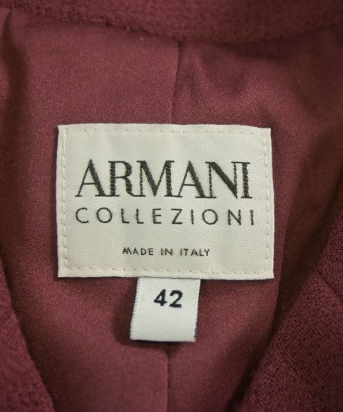 ARMANI COLLEZIONI（アルマーニコレツィオーニ）テーラードジャケット 赤 サイズ:42(M位) レディース/2200719292095