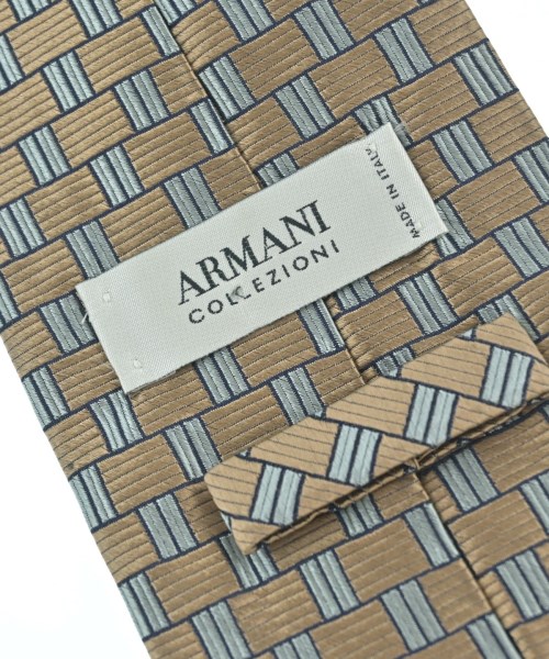 ARMANI COLLEZIONI（アルマーニコレツィオーニ）ネクタイ ベージュ サイズ:- メンズ/2200733720017