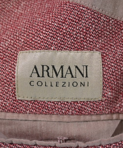 ARMANI COLLEZIONI（アルマーニコレツィオーニ）テーラードジャケット 赤 サイズ:50(XL位) メンズ/2200734766069