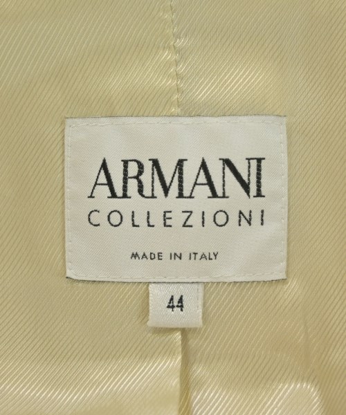 ARMANI COLLEZIONI（アルマーニコレツィオーニ）チェスターコート 白 サイズ:44(L位) レディース/2200737389104