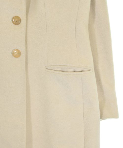 ARMANI COLLEZIONI（アルマーニコレツィオーニ）チェスターコート 白 サイズ:44(L位) レディース/2200737389104
