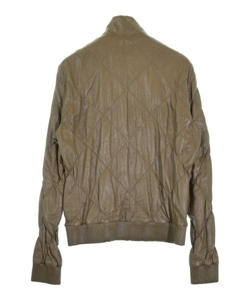 ARMANI COLLEZIONI（アルマーニコレツィオーニ）ライダース 茶 サイズ:48(L位) メンズ/2200723223061