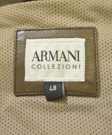 ARMANI COLLEZIONI（アルマーニコレツィオーニ）ライダース 茶 サイズ:48(L位) メンズ/2200723223061