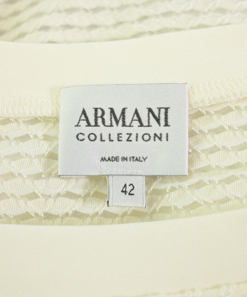 ARMANI COLLEZIONI（アルマーニコレツィオーニ）Tシャツ・カットソー 白 サイズ:42(M位) レディース/2200723803027