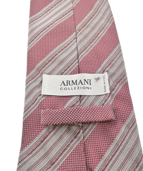 ARMANI COLLEZIONI（アルマーニコレツィオーニ）ネクタイ 赤 サイズ:- メンズ/2200724026180