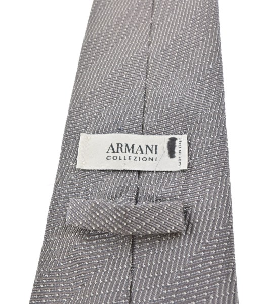 ARMANI COLLEZIONI（アルマーニコレツィオーニ）ネクタイ グレー サイズ:- メンズ/2200724026210