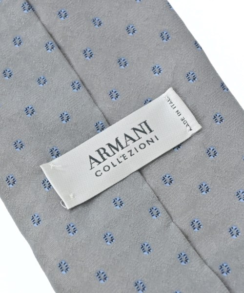 ARMANI COLLEZIONI（アルマーニコレツィオーニ）ネクタイ グレー サイズ:- メンズ/2200729040051