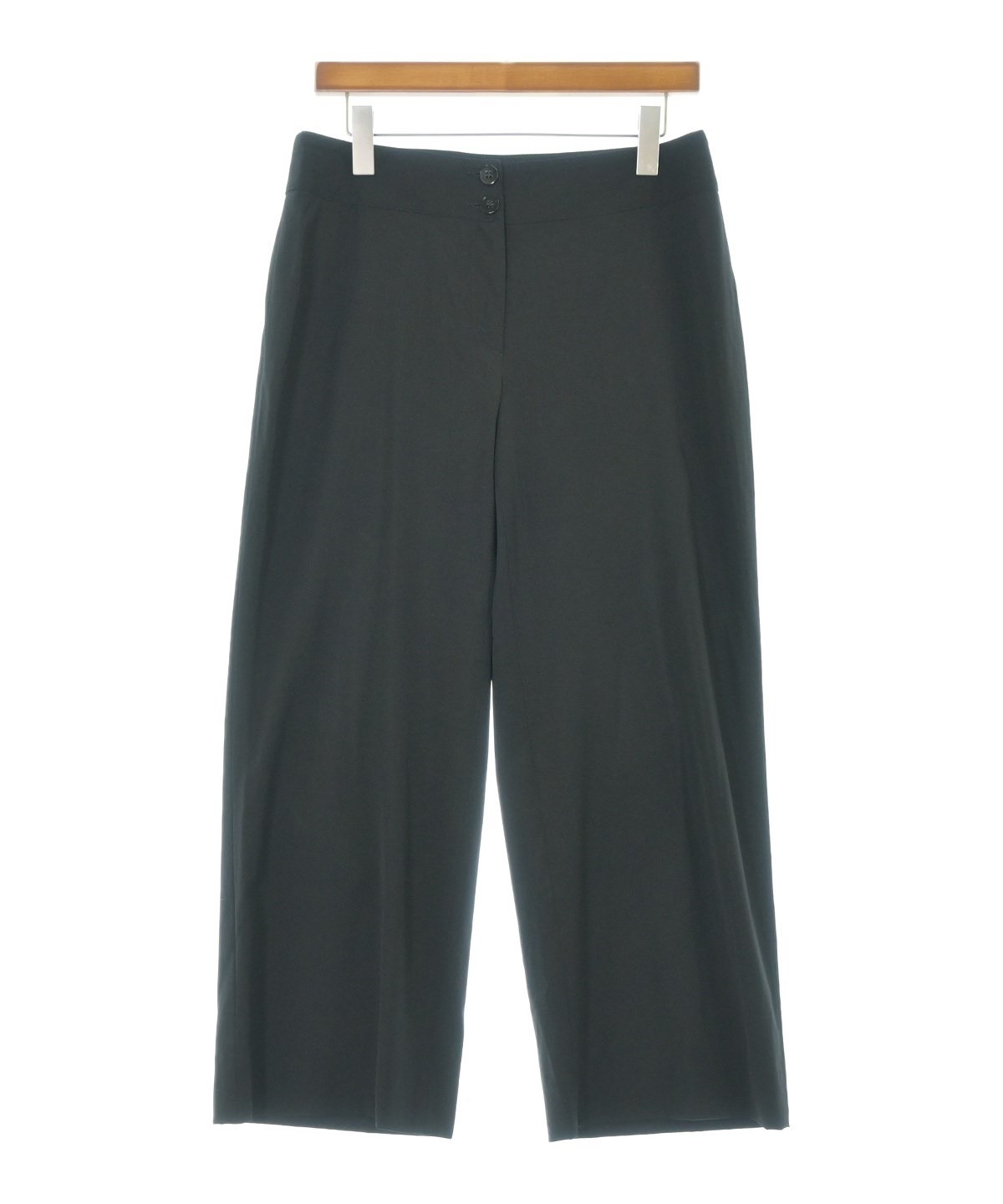 アルマーニコレツィオーニ　スラックス　シングル　ブラック ARMANI COLLEZIONI（アルマーニコレツィオーニ）スラックス 黒 サイズ