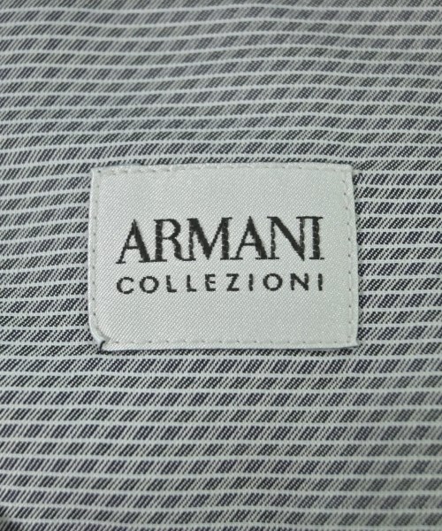 ARMANI COLLEZIONI（アルマーニコレツィオーニ）ドレスシャツ グレー サイズ:M メンズ/2200685066010
