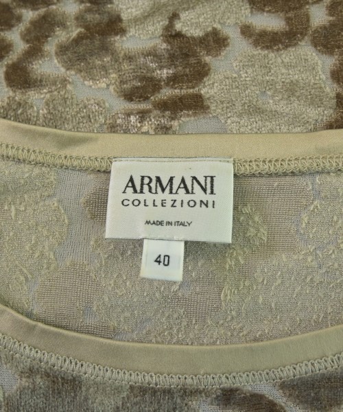 ARMANI COLLEZIONI（アルマーニコレツィオーニ）Tシャツ・カットソー ベージュ サイズ:40(M位) レディース/2200685853054