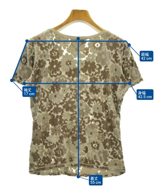 ARMANI COLLEZIONI（アルマーニコレツィオーニ）Tシャツ・カットソー ベージュ サイズ:40(M位) レディース/2200685853054