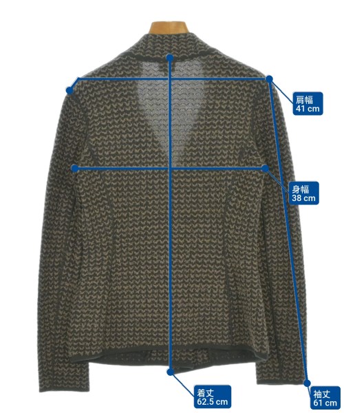 ARMANI COLLEZIONI（アルマーニコレツィオーニ）ジャケット 茶 サイズ:40(M位) レディース/2200679775089