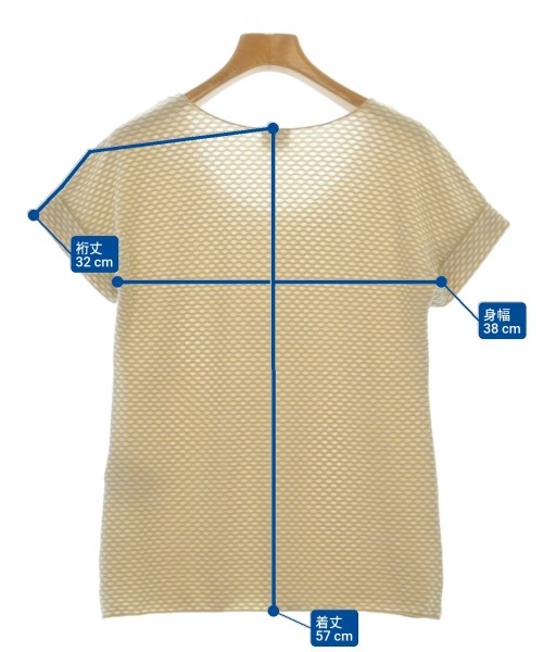 ARMANI COLLEZIONI（アルマーニコレツィオーニ）Tシャツ・カットソー ベージュ サイズ:40(M位) レディース/2200679775157