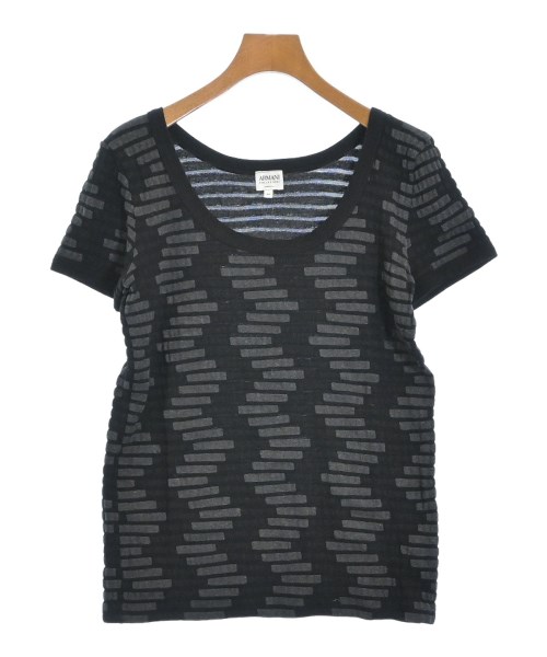 ARMANI COLLEZIONI(アルマーニコレツィオーニ)Tシャツ・カットソー 黒 サイズ:44(L位)/2200689398070