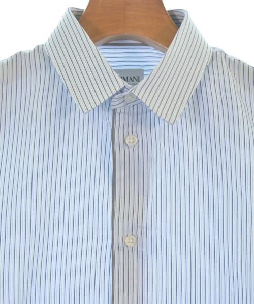ARMANI COLLEZIONI（アルマーニコレツィオーニ）ドレスシャツ 青 サイズ:39(M位) メンズ/2200689636127