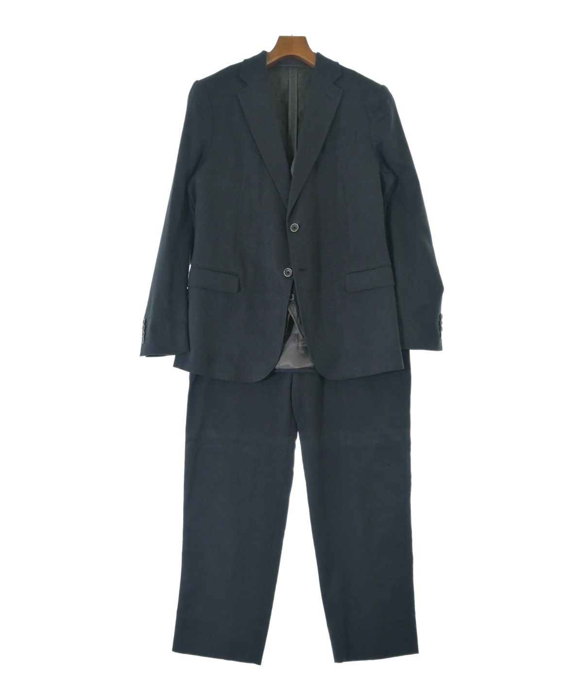 Armani Collezioni ネイビー チェック柄 ブレザー ARMANI COLLEZIONI（アルマーニコレツィオーニ）その他 紺 サイズ:50