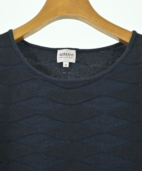 ARMANI COLLEZIONI（アルマーニコレツィオーニ）ニット・セーター 紺 サイズ:38(S位) レディース/2200686684039