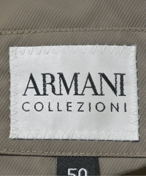 ARMANI COLLEZIONI（アルマーニコレツィオーニ）ステンカラーコート 茶 サイズ:50(XL位) メンズ/2200692616062