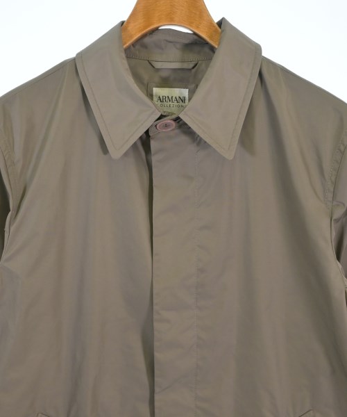 ARMANI COLLEZIONI（アルマーニコレツィオーニ）ステンカラーコート 茶 サイズ:50(XL位) メンズ/2200692616062