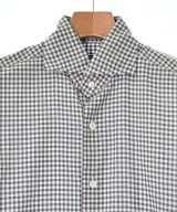 BARBA（バルバ）ドレスシャツ 緑 サイズ:38(S位) メンズ/2200342882106