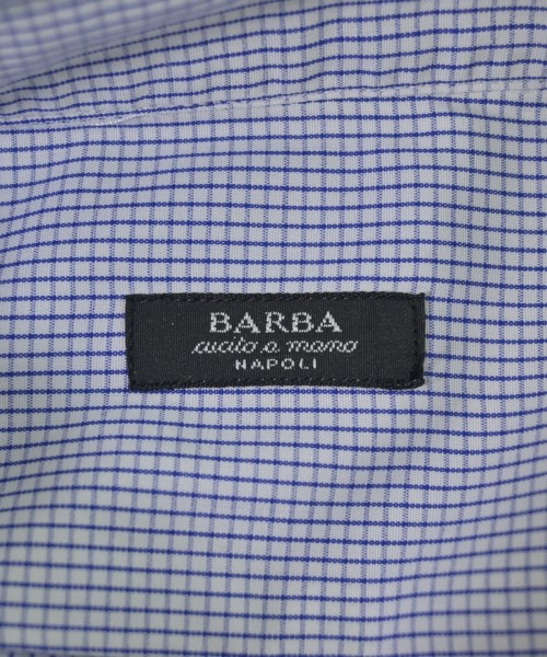 BARBA（バルバ）カジュアルシャツ 青 サイズ:39(M位) メンズ/2200635080097