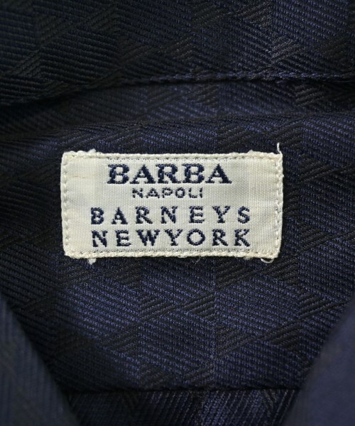 BARBA（バルバ）ドレスシャツ 紺 サイズ:S メンズ/2200640521189