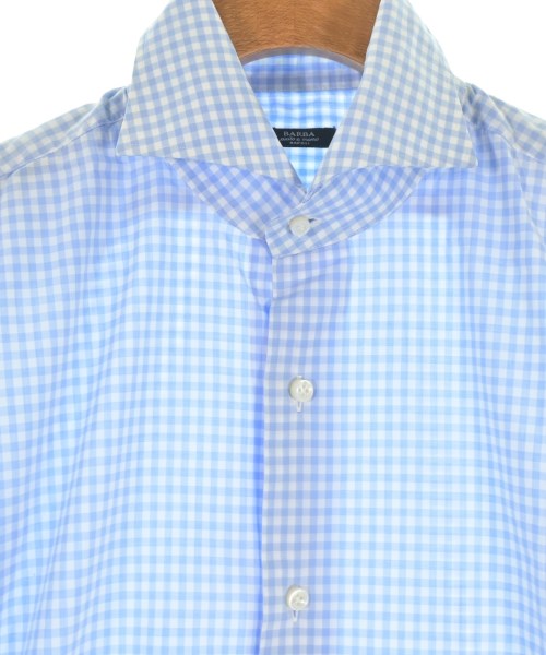 BARBA（バルバ）カジュアルシャツ 青 サイズ:40(L位) メンズ/2200617130338