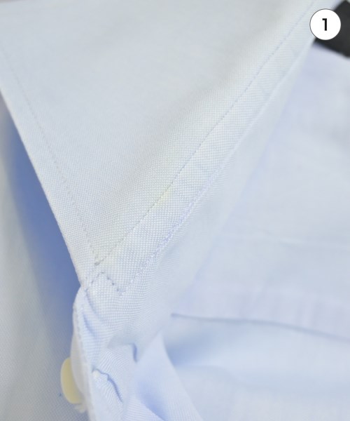 BARBA（バルバ）ドレスシャツ 青 サイズ:42(XXL位) メンズ/2200670680085