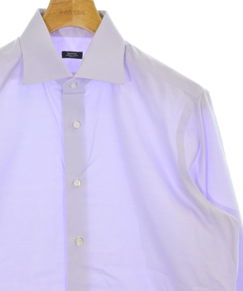 BARBA（バルバ）ドレスシャツ 紫 サイズ:41(XL位) メンズ/2200670680092