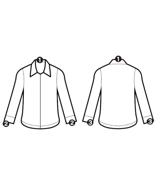 BARBA（バルバ）ドレスシャツ 紺 サイズ:42(XXL位) メンズ/2200670680115