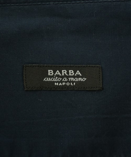 BARBA（バルバ）ドレスシャツ 紺 サイズ:42(XXL位) メンズ/2200670680115