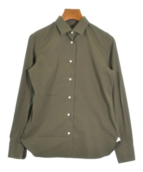 BARBA(バルバ)カジュアルシャツ カーキ サイズ:38(S位)/2200677677071