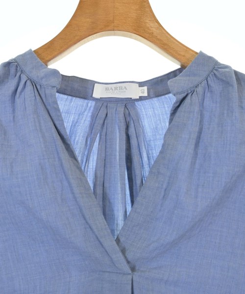BARBA（バルバ）カジュアルシャツ 青 サイズ:40(M位) レディース/2200678665015