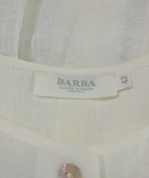 BARBA（バルバ）ブラウス 白 サイズ:42(M位) レディース/2200695040079