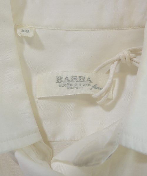 BARBA（バルバ）ドレスシャツ 白 サイズ:38(S位) レディース/2200695040086