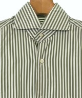 BARBA（バルバ）ドレスシャツ 緑 サイズ:14(XS位) メンズ/2200700479092