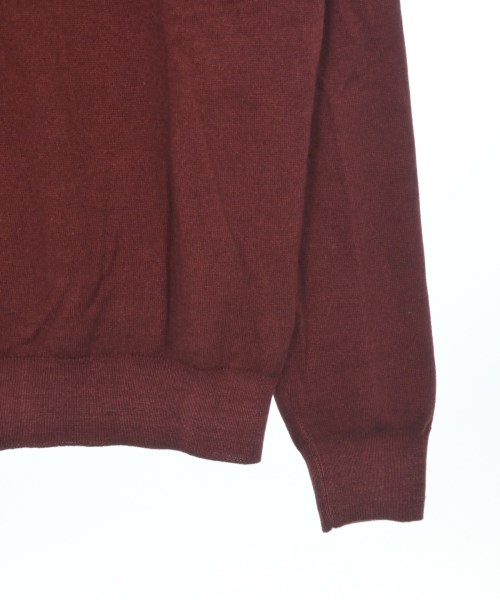 BARBA（バルバ）ニット・セーター 赤 サイズ:44(S位) メンズ/2200658021206
