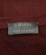 BARBA（バルバ）ニット・セーター 赤 サイズ:44(S位) メンズ/2200658021206