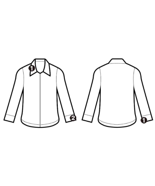 BARBA（バルバ）カジュアルシャツ 白 サイズ:43(XXL位) メンズ/2200633457211