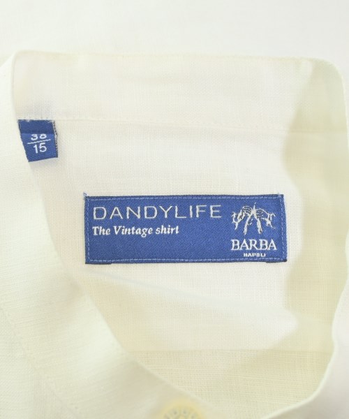 BARBA（バルバ）カジュアルシャツ 白 サイズ:38(S位) メンズ/2200633457242