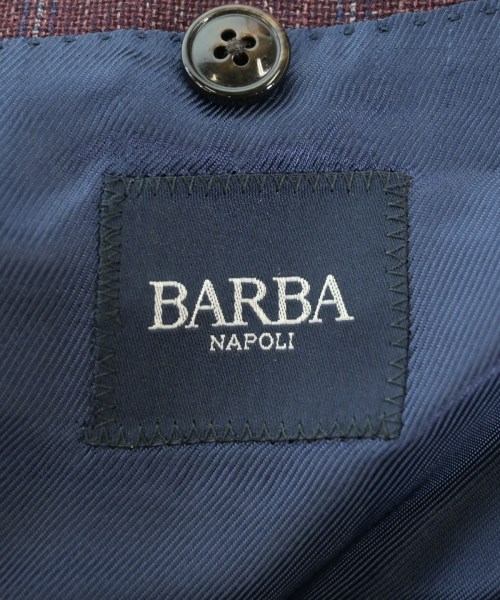 BARBA（バルバ）カジュアルジャケット 赤 サイズ:44(S位) メンズ/2200662283010