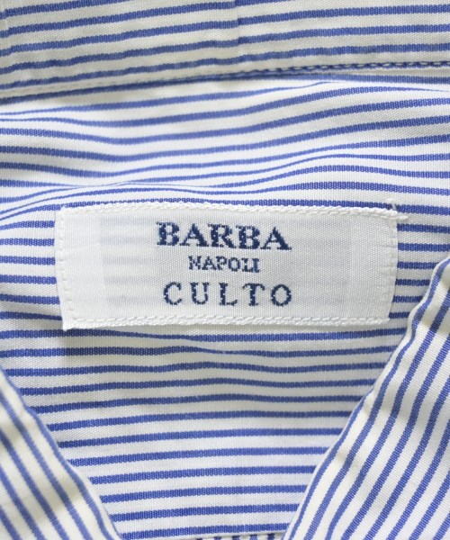 BARBA（バルバ）ドレスシャツ 紺 サイズ:42(XXL位) メンズ/2200713482034