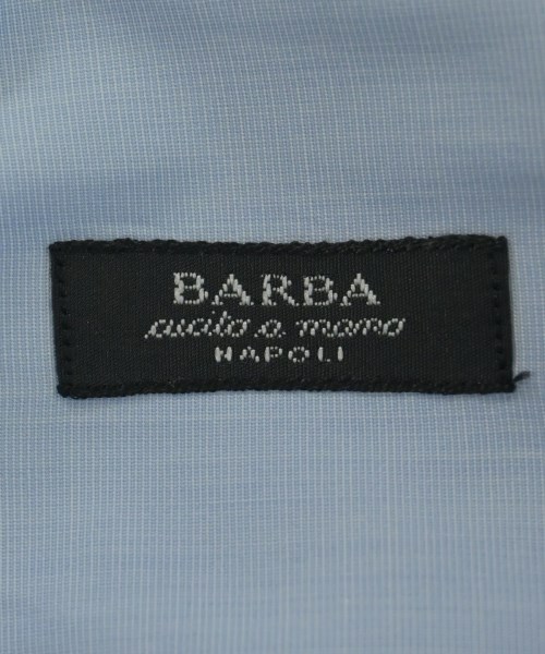 BARBA（バルバ）カジュアルシャツ 青 サイズ:37(XS位) メンズ/2200715742143