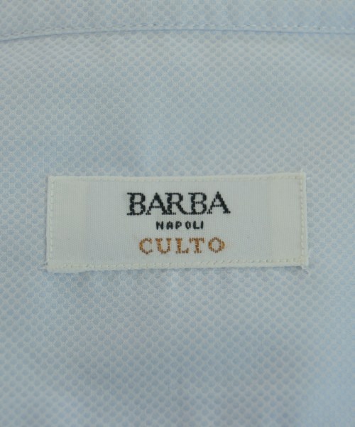 BARBA（バルバ）カジュアルシャツ 青 サイズ:37(XS位) メンズ/2200715742211