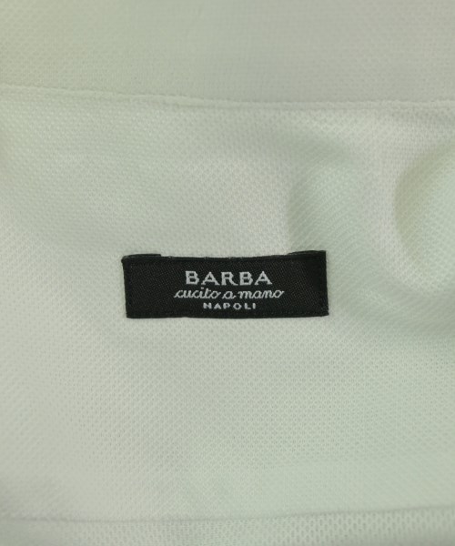 BARBA（バルバ）カジュアルシャツ 白 サイズ:37(XS位) メンズ/2200715742228